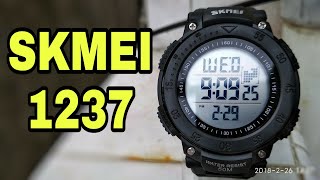 SKMEI 1237 Bezelnya keren bisa diputar - Unboxing Review Setting Indonesia