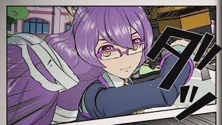 【#コンパス】双挽 乃保　恋と血風!!ギャリギャリ闘校伝【短編アニメ】