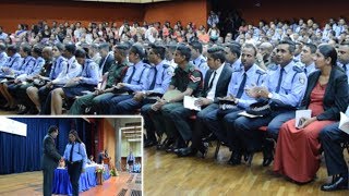 Après 6 mois de formation, 600 officiers reçoivent leur Certificate in Police Duties