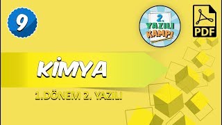 9. Sınıf Kimya | 1. Dönem 2.Yazılıya Hazırlık