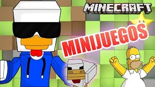 MINECRAFT | MINIJUEGOS EN MINEPLEX Y EN 2.0 HIHIHIHI