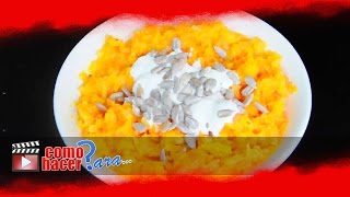 Cómo hacer Puré de Zanahoria