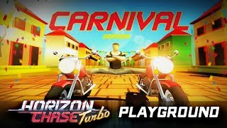 Horizon Chase Turbo (PC) - CARNIVAL PLAYGROUND SEASON Gameplay