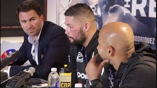 TONY BELLEW v DAVID HAYE (FULL & COMPLETE) POST FIGHT PRESS CONFERENCE W/ EDDIE HEARN & COLDWELL