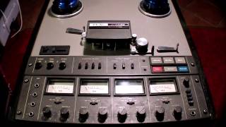 Teac A-3440 Reel To Reel Tape Recorder Teardown