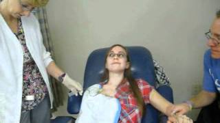 Getting my port accessed for Chemo