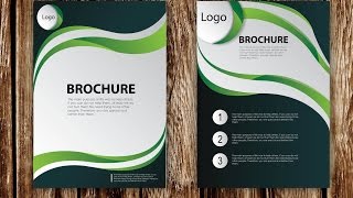 How to Design Brochure Vector Using Adobe Illustrator (PART 1)