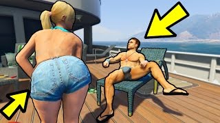 GTA 5 - What Happens if you Don't Save Tracey on the Yacht?