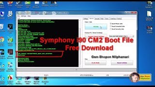 Symphony i90 FRP Remove CM2MTK Tool+Boot File Download। Gsm Shopon Nilphamari