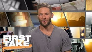 Patriots’ Julian Edelman Joins First Take | First Take | June 30, 2017