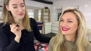 Голливудский макияж ♥️ Красные губы ?#YourBestBlog