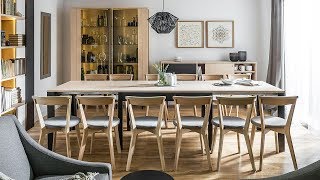 Grande table à manger extensible 4 positions Frame