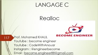 117 - REALLOC -  LANGAGE C - BECOME ENGINEER