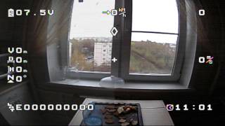 Eachine Pro DVR Mini. Syma X8. Палколет. FPV в квартире.