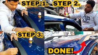 how to fit triber roofrail|| installation triber roofrail for rxe or rxl|| CAR HUT