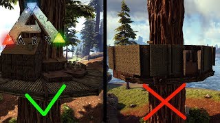 Битва построек в ARK! - Самые креативные дома на деревьях! - Море угара! - ARK: Survival Evolved