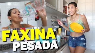 FAXINA COMPLETA NA CASA - DE ASSUSTAR !!