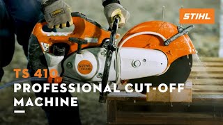 TS410 STIHL Cutquik® cut-off machine video