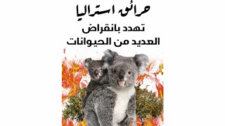 حرائق استراليا تهدد بانقراض العديد من الحيوانات