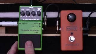Boss PH 3 Phaser Vs MXR Phase 90 - Phaser Pedal Shootout