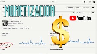 Nuevos requisitos para la monetización en YouTube 2018
