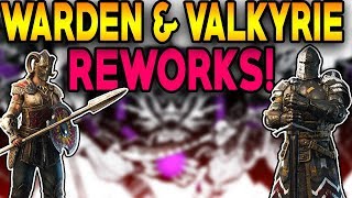 For Honor: LEAKED WARDEN & VALKYRIE REWORK MOVESETS BREAKDOWN! POSSIBLY CONFIRMED?!