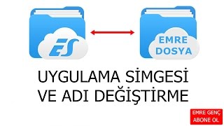 UYGULAMA SİMGESİ VE İSMİNİ DEĞİŞTİRME - ANDROID