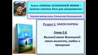 Книга "ЗАКОНЫ ОСОЗНАННОЙ ЖИЗНИ". Глава 3.8. Высший закон Вселенной: закон милости, любви и прощения