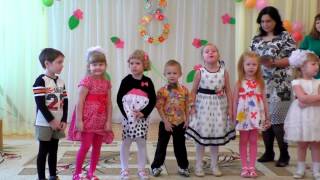 Утренник 8 марта в детском саду. Средняя группа садика.