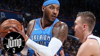 Carmelo Anthony's chapter with the Knicks is officially over | The Jump | ESPN
