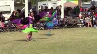 Pow wow Teen Girls Fancy Shawl Dance Finals