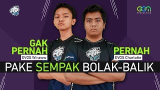 GGM x EVOS | Pernah atau Gak Pernah, EVOS.CHARLOTTE SUKA PAKE SEMPAK BOLAK-BALIK!??