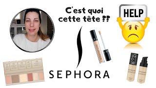 OMG C'EST QUOI CETTE TÊTE ?? SEPHORA Spécial Teint !