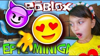 ПРИКЛЮЧЕНИЯ с НИКОЛЬ в РОБЛОКС Подарки на НОВЫЙ ГОД  мини игры EpicMiniGames ROBLOX видео для детей