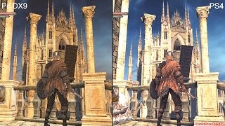 Dark Souls 2 Pc DX9 Vs PS4 Graphics Comparison