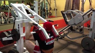 INSANE Leg Day 12 Weeks Out with Vann at 2 Weeks Out!