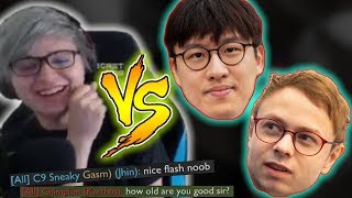 Sneaky vs. the Jensen-Rush Duo (TRAITORS ?)