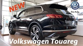 Volkswagen Touareg 2019 first quick look in 4K (Atmosphere) - Better than Q7?