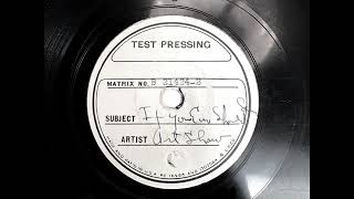 1937 Rare unissued take #2: Artie Shaw - If You Ever Should Leave (Peg LaCentra, vocal)