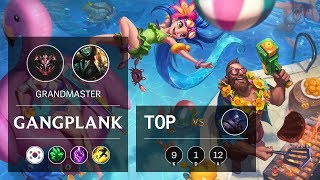 Gangplank Top vs Jax - KR Grandmaster Patch 9.13