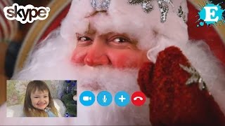ДЕД МОРОЗ ЗВОНИТ ЕСЕНИИ ПО СКАЙПУ / Поздравления с Новым 2017 годом / Поздравление Деда мороза