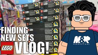 Finding NEW LEGO Sets, LEGO Store, & LEGO Street Dates Suck! :( | MandRproductions LEGO Vlog!