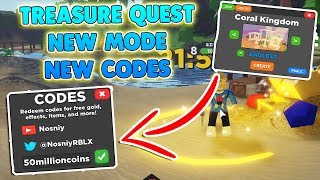 *ENDLESS* ALL NEW CODES TREASURE QUEST - NEW UPDATE