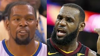 LeBron James ANGRY at Kevin Durant's Fouls Not Being Called by Referees!!!