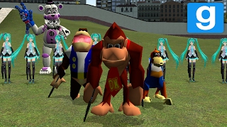 THE AMAZING DONKEY KONG 64 NPCS! | Garry's Mod