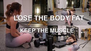 LEG and HIIT Workout | BUILD A Booty While Losing Fat | Vlog
