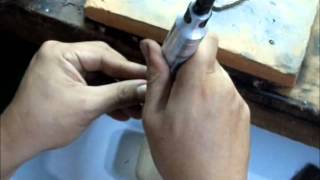 JEWELRY CUSTOMIZER - Video 1 (Part 1) Making of standard 18K gold ring with 0.50ct old cut diamond