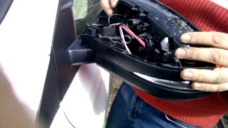 Снятие зеркального элемента RAV4 2012-