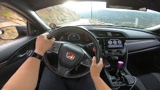 Taking the CIVIC SI (10TH GEN) on a CANYON RUN! *POV*