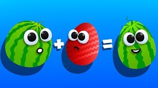Анимационный Мультик. Делаем Киндеры из Предметов. Обзор на игрушки Лунтик, игрушки Фиксики и др